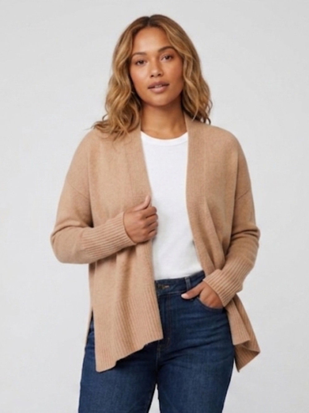 Quince Mongolian Cashmere Wrap Sweater Size X-Small